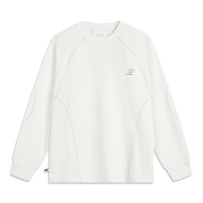 李宁正品NINEPointNINE联名系列男女同款宽松休闲长袖T恤ATLU241