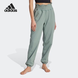 女子瑜伽运动长裤 Adidas 新款 2023春季 HR5088 阿迪达斯正品