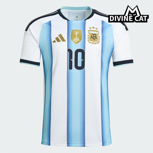 Adidas/阿迪达斯正品阿根廷男士针织修身圆领足球运动T恤KA8117