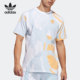 阿迪达斯正品 Allover Print Adidas 三叶草男子T恤 HC2131