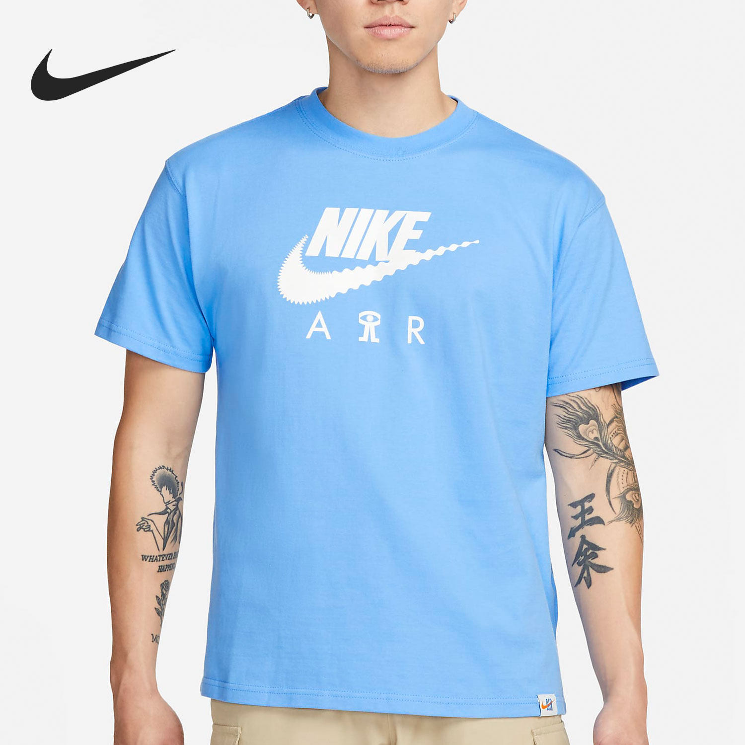 Nike/耐克正品夏季印花透气男子舒适休闲运动T恤DQ1017-412,运动服/休闲服装,运动T恤,淘宝优惠券,粉丝福利购,淘宝优惠卷