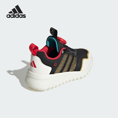 Adidas/阿迪达斯正品2025新款小童轻便透气训练运动鞋JS3089