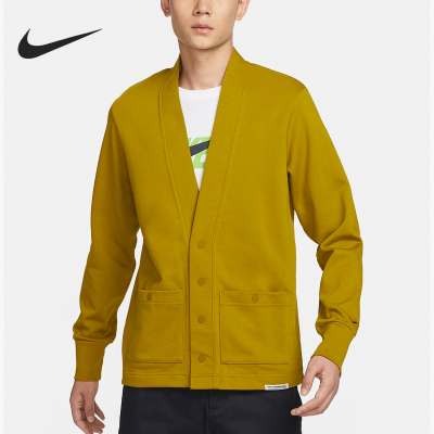 Nike/耐克正品新款男子复古经典高尔夫运动开衫外套FB5465