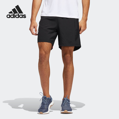 Adidas/阿迪达斯正品 OWN THE RUN SHO 男子休闲五分短裤DX9700