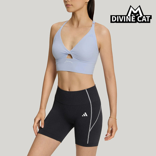 Adidas/阿迪达斯正品女士防晒UPF50+凉感挂脖运动内衣LF5000