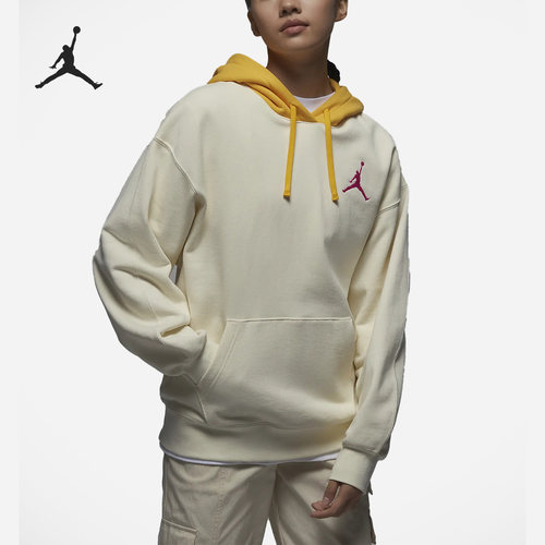 Nike/耐克正品Air Jordan女子休闲加绒时尚卫衣FB7657-113