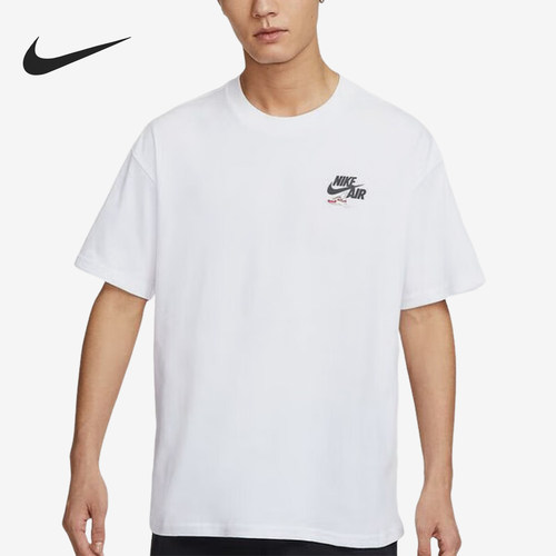 Nike/耐克正品Swoosh男士新款透气休闲运动短袖HQ9276-100