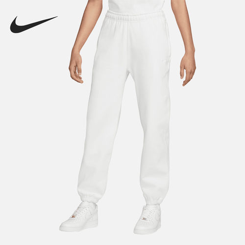 Nike/耐克正品Solo Swoosh女士束脚简约针织长裤CW5565-121