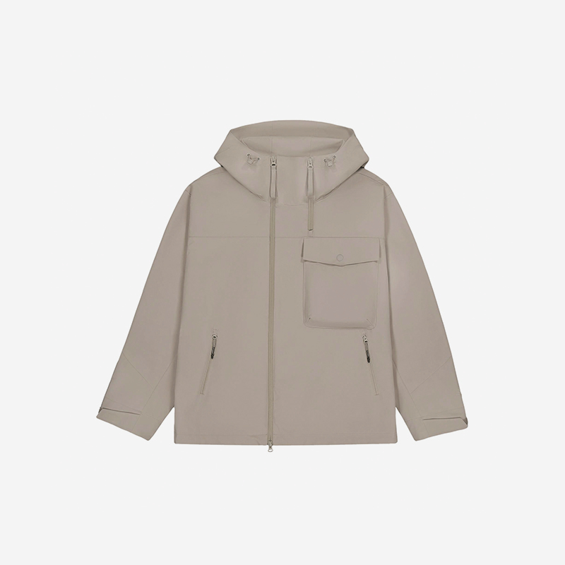 New Balance/NB正品新款男子运动休闲连帽夹克外套NAF17021-GR