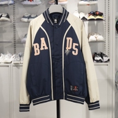 李宁正品 反伍BADFIVE男子撞色拼接宽松运动休闲夹克外套AFDT437