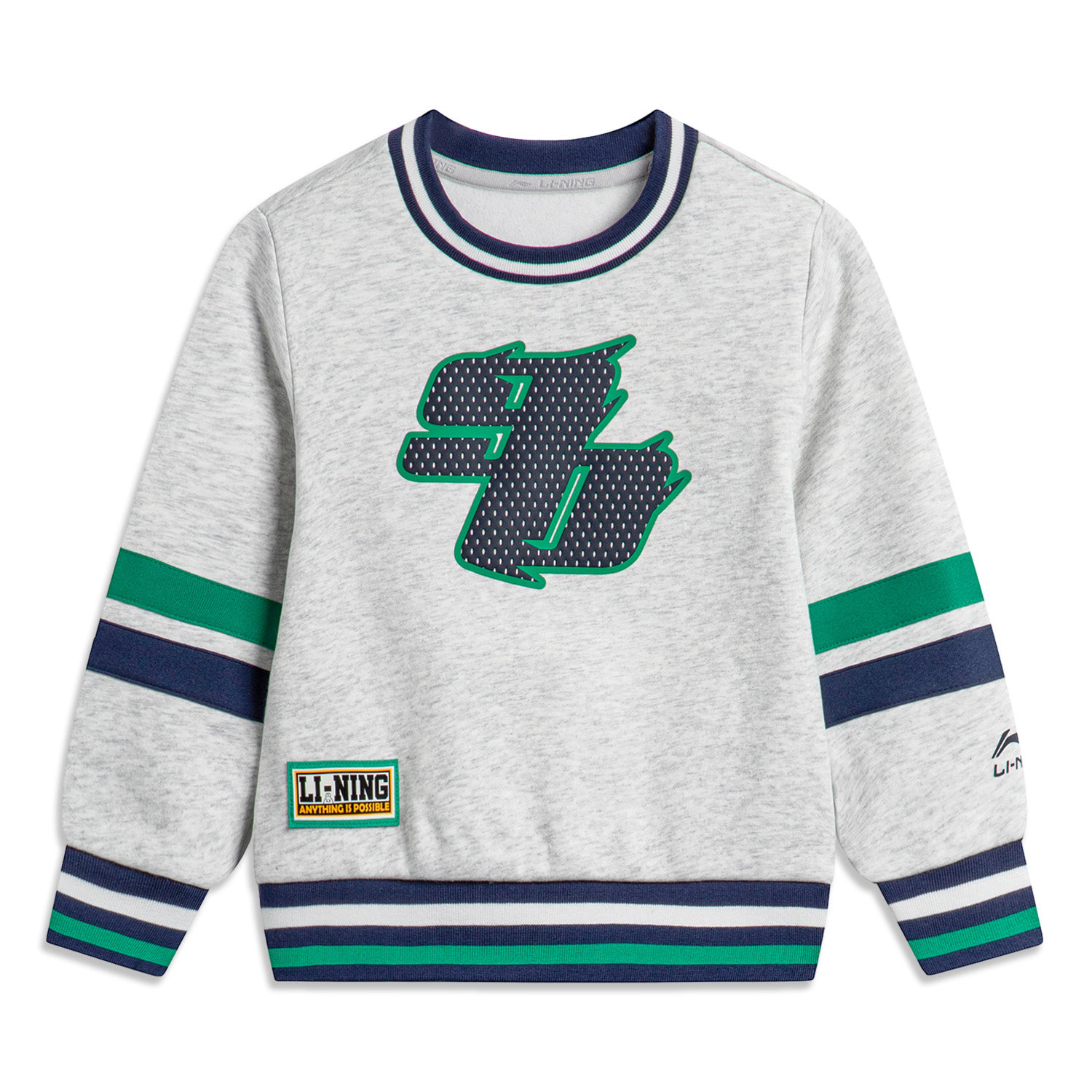 Lining/李宁正品冬季小童运动生活系列加绒保暖圆领卫衣YWDT319,童装/婴儿装/亲子装,卫衣/绒衫,淘宝优惠券,粉丝福利购,淘宝优惠卷