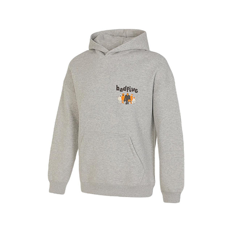 李宁正品反伍BADFIVE男子字母印花时尚宽松休闲针织卫衣AWDTA77-1