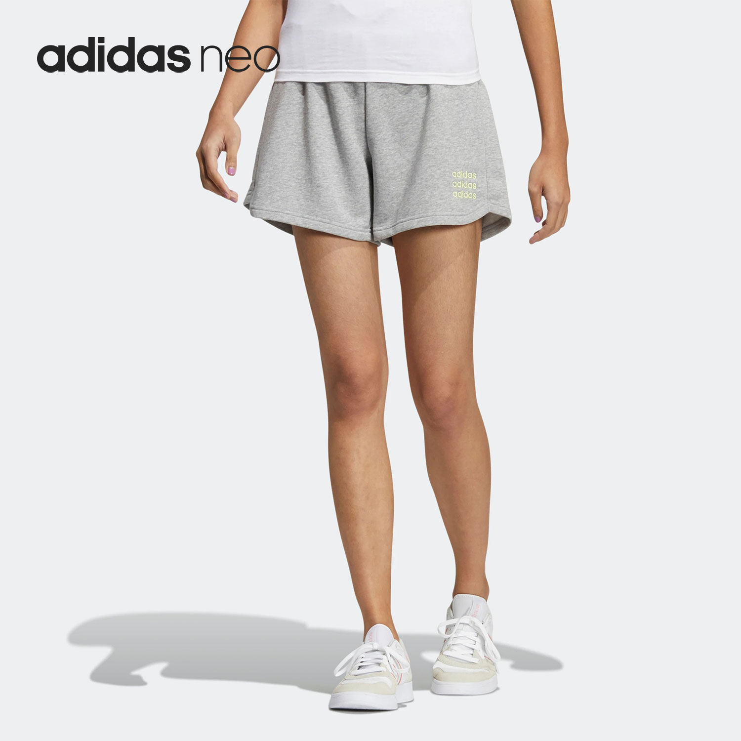 Adidas/阿迪达斯正品Neo夏季新款透气宽松女子运动短裤HE4545,运动服/休闲服装,运动长裤,淘宝优惠券,粉丝福利购,淘宝优惠卷