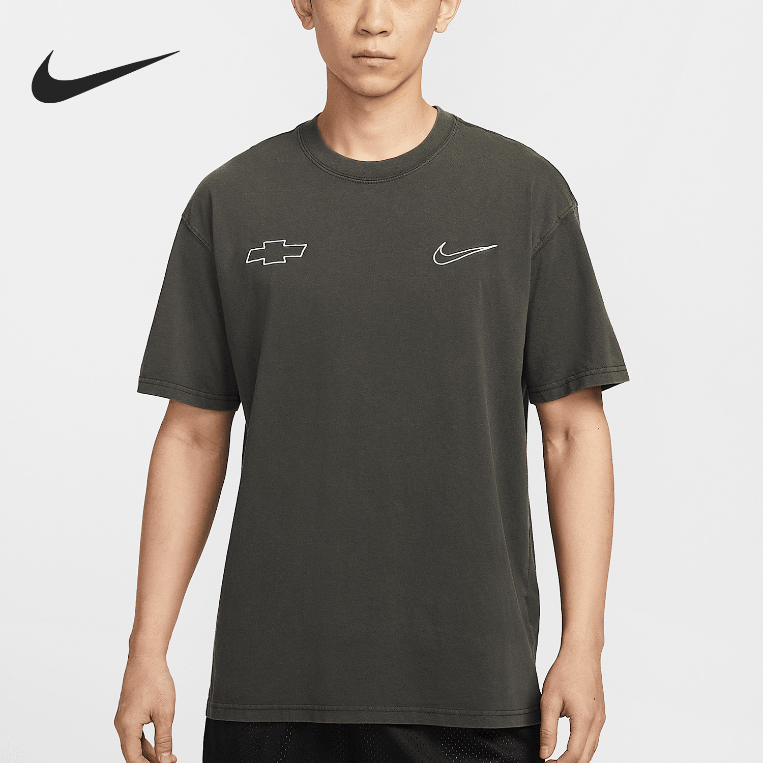 Nike/耐克正品Devin Booker男士休闲宽松套头T恤HV6691-060
