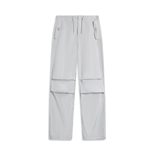 李宁正品迪士尼桑普兔联名系列女子潮流直筒宽松运动长裤AYKU636