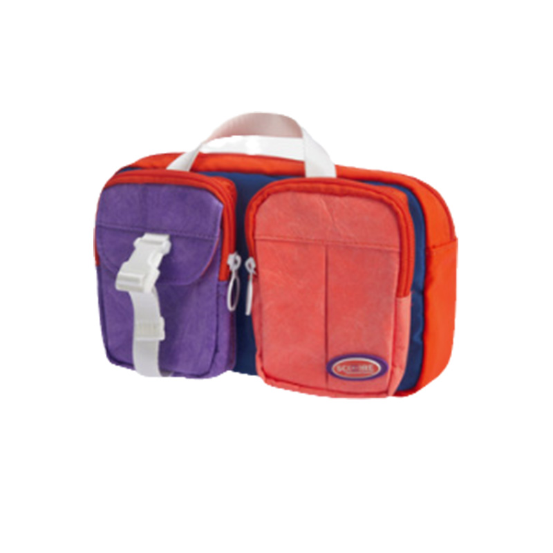 李宁童斜挎包男女大童新款7-12岁运动生活系列运动包YBDQ014