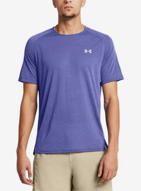 UA/安德玛正品新款男士训练运动干爽圆领透气短袖T恤1383239-561