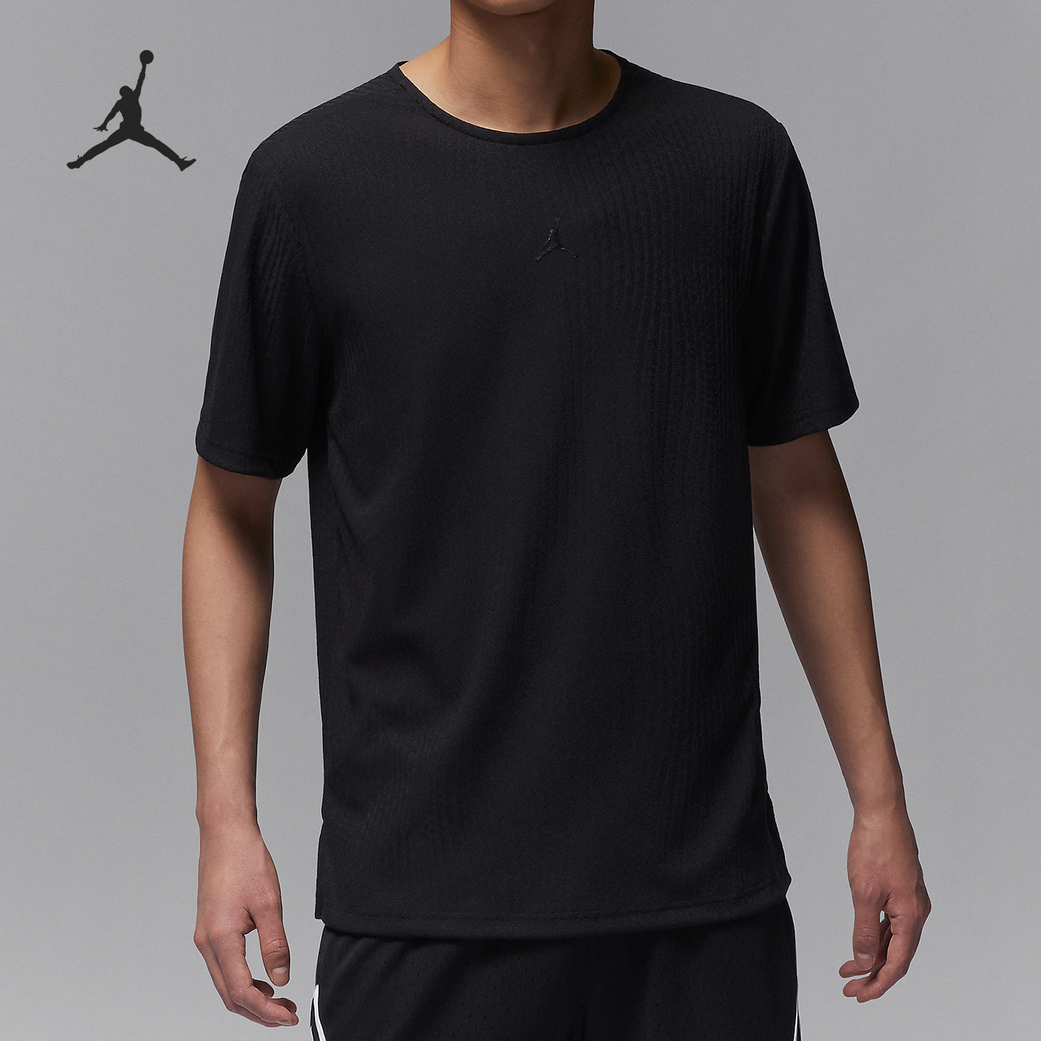 Nike/耐克正品Jordan 男士针织圆领运动短袖T恤FN5865-010,运动服/休闲服装,运动T恤,淘宝优惠券,粉丝福利购,淘宝优惠卷
