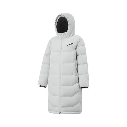 李宁正品2025新款男大童户外运动休闲宽松保暖连帽羽绒服YYMV045