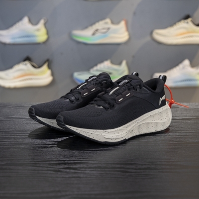 李宁正品吾适lite 2.0 V2男子轻量高回弹耐磨透气跑步鞋ARSU075-3