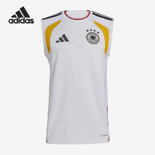 Adidas/阿迪达斯正品男球衣训练衣无袖德国队运动T恤JZ4604