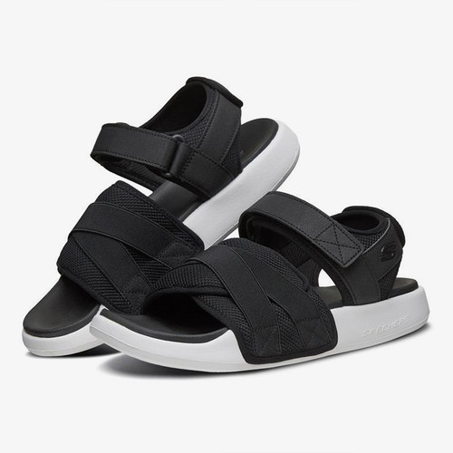 Skechers/斯凯奇正品 SPORT CASUAL 男子运动凉鞋51731-BKW