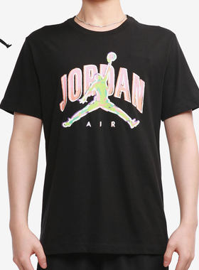Nike/耐克正品 AIR JORDAN 当季新款男子休闲短袖T恤CZ8384-100