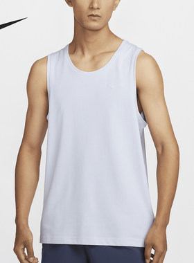 Nike/耐克正品Dri-FIT男士简约透气运动健身背心DV9834-085