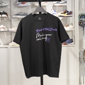 新款 韦德系列男子宽松字母印花圆领短袖 文化衫 李宁正品 AHSV017