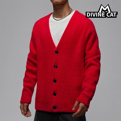 Nike/耐克正品2025秋季款男士日常针织宽松V领运动外套IH0613-657