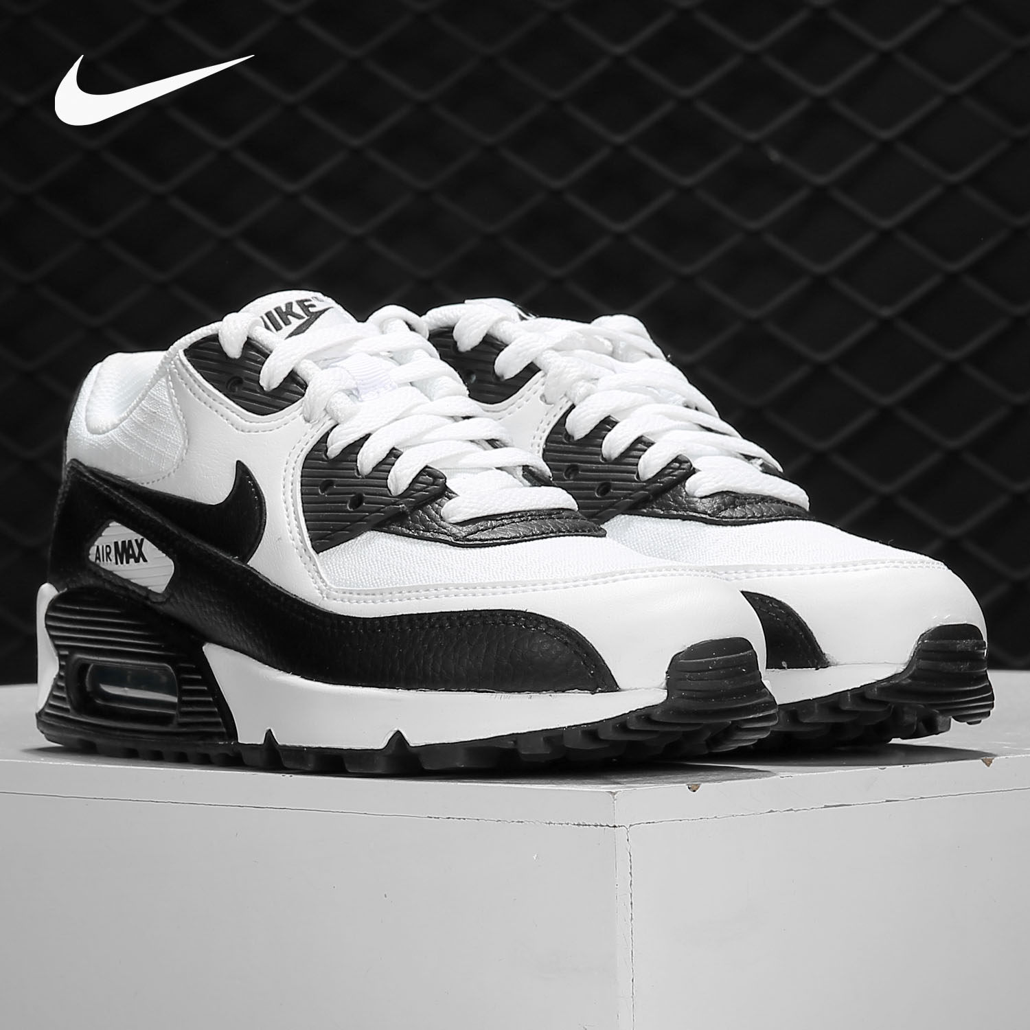 Nike/耐克正品 AIR MAX90 缓震气垫女子低帮运动休闲鞋325213