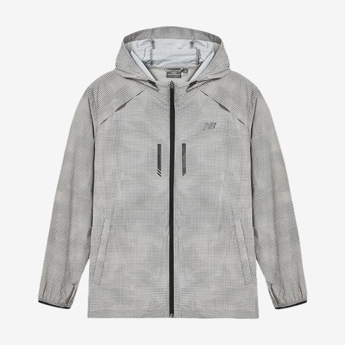 New Balance新百伦正品男跑步连帽防紫外线透气帽子NC5AD24471-GR
