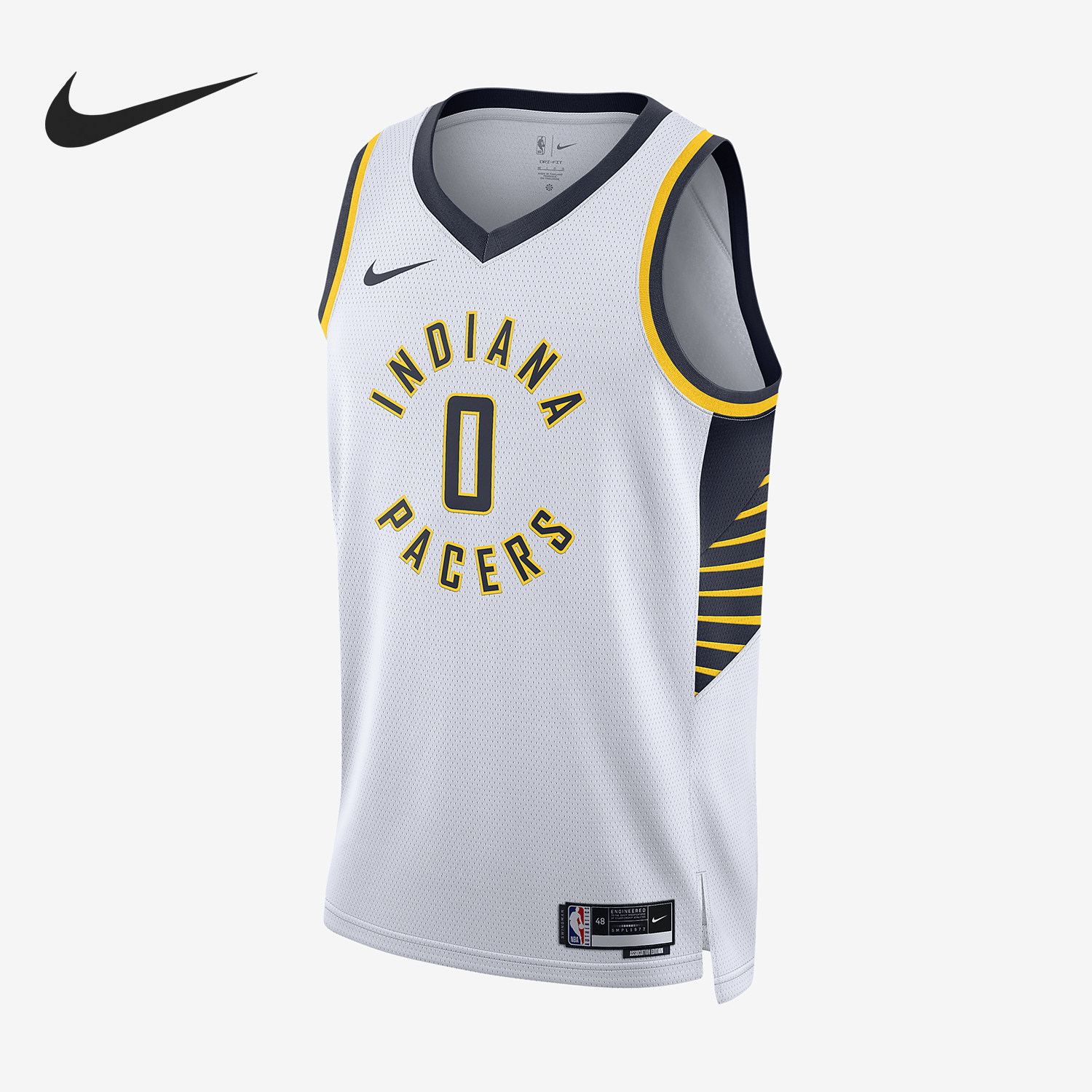 Nike/耐克正品印第安纳步行者队男士轻盈透气球衣DN2079-103