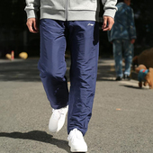 YKMT013 男子户外休闲加厚保暖夹棉直筒长裤 2025新款 李宁正品
