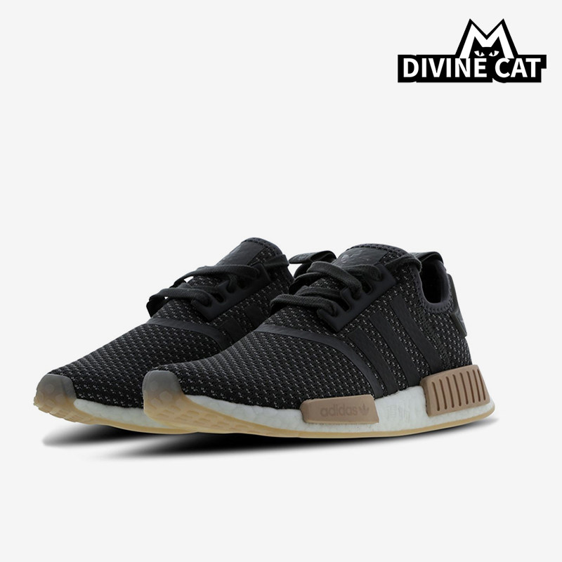 Adidas/阿迪达斯正品NMDR1女低帮复古网面经典跑步运动鞋BB9091