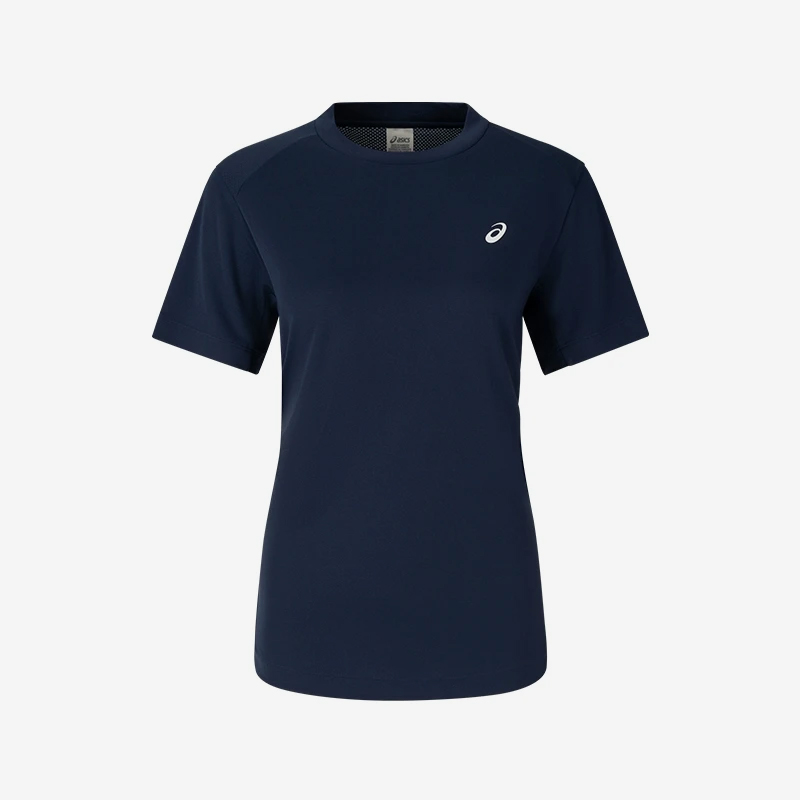 Asics/亚瑟士正品2025新款女子宽松休闲透气短袖T恤2042A371-400