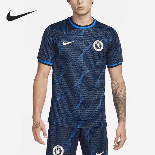 Nike/耐克正品当季新款男子透气足球运动训练短袖T恤DX2683