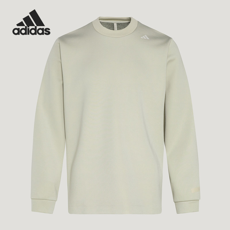 Adidas/阿迪达斯正品春秋男士透湿保暖长袖套头卫衣KG0803