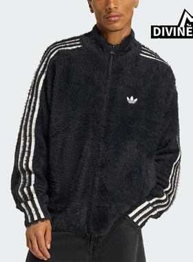 Adidas/阿迪达斯正品三叶草男士日常立领宽松耐穿休闲外套KR5145