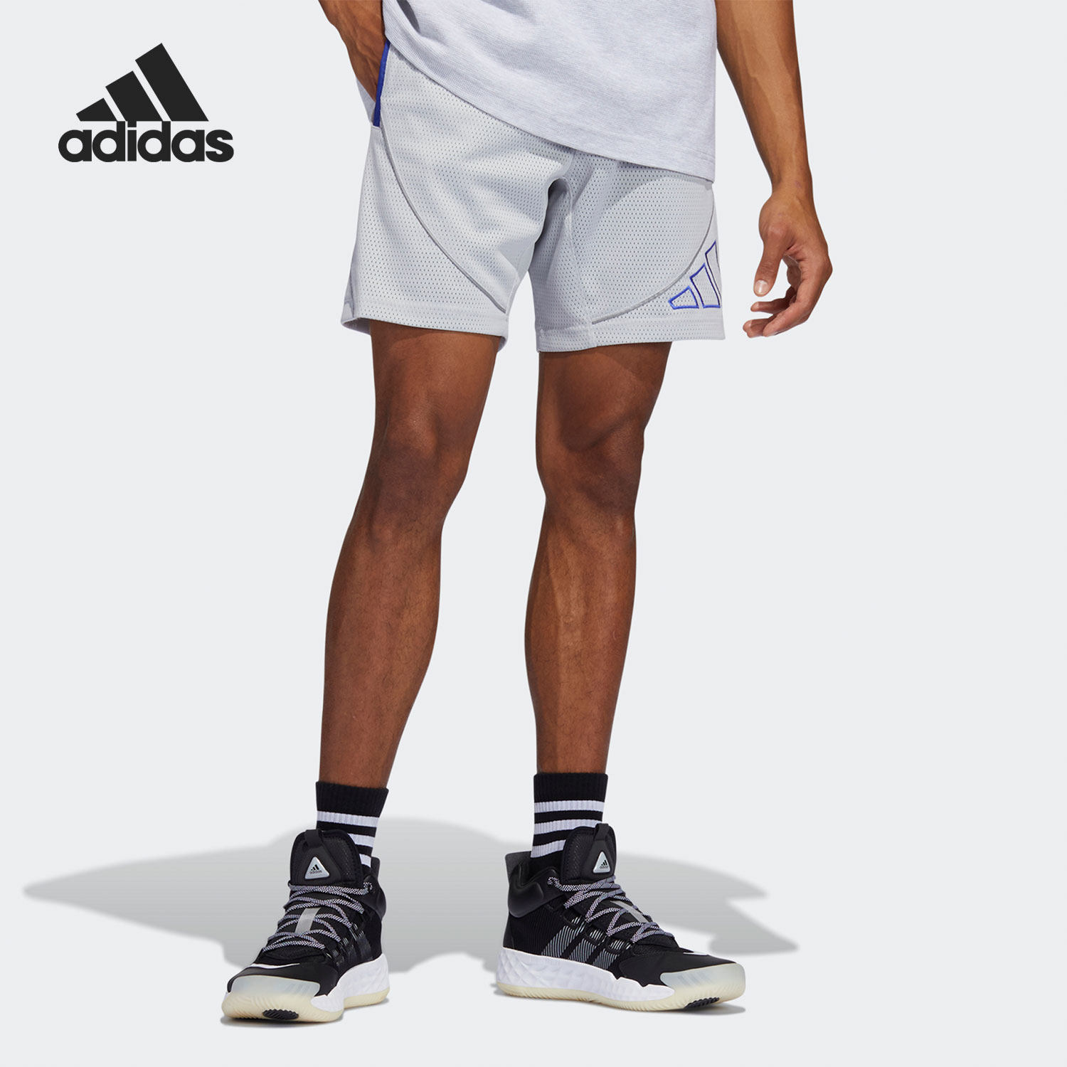 Adidas/阿迪达斯正品当季新款男子运动透气舒适健身短裤GU2300