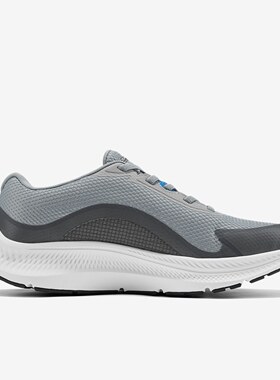 Skechers斯凯奇正品MEN'S GO男款低帮透气回弹跑步鞋220862-GRY