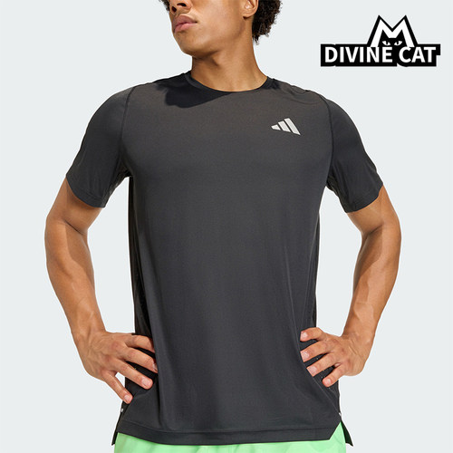 Adidas/阿迪达斯正品夏季男士休闲跑步运动短袖圆领短袖T恤JZ7761