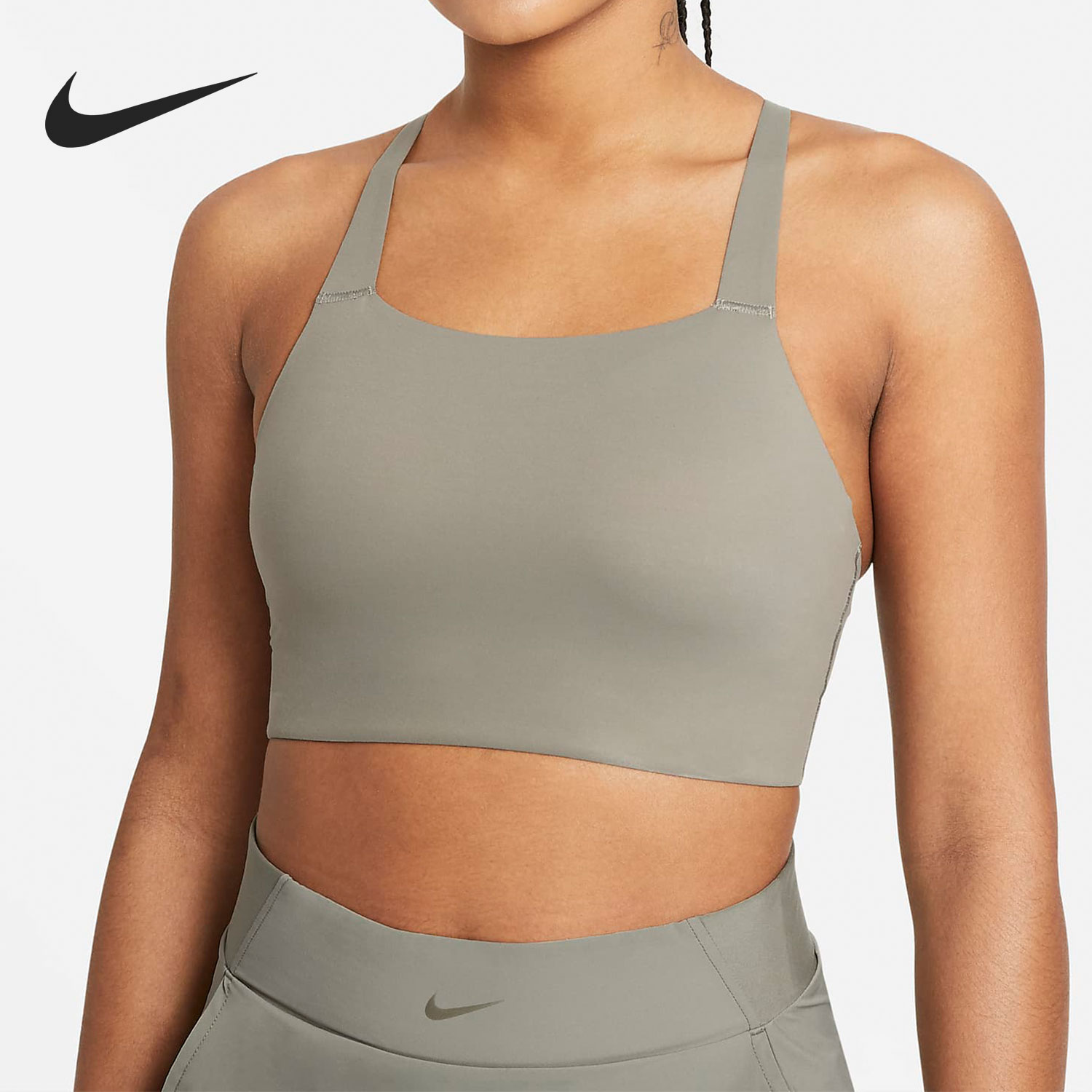Nike/耐克正品Swoosh Luxe 新款女子时尚运动文胸CJ0545-320