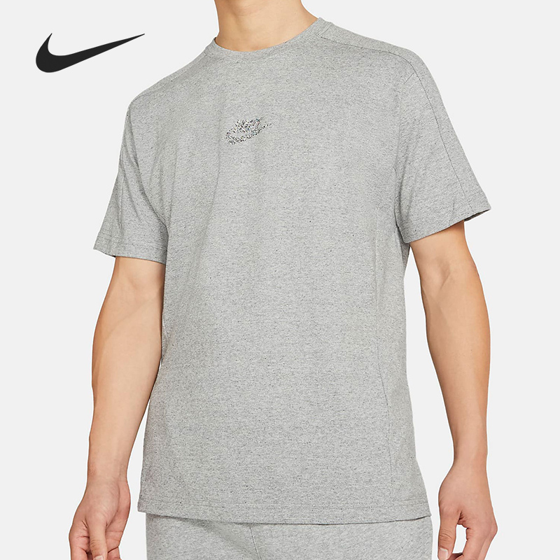 Nike/耐克正品男士常规Logo字母针织运动短袖T恤DA0654-010