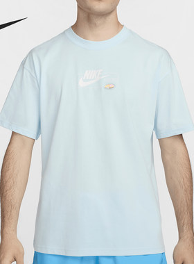 Nike/耐克正品Sportswear男士针织圆领日常短袖T恤FV4048-474