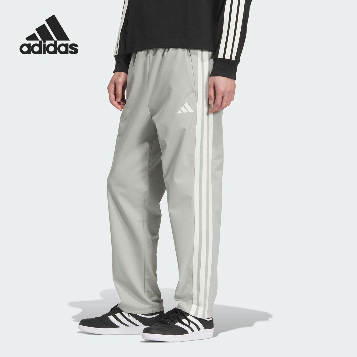 Adidas/阿迪达斯正品2025秋季款男士运动休闲耐穿长裤KC2852