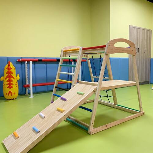 幼儿迷你小型实木攀爬架儿童