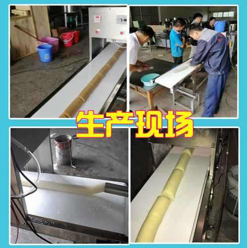 河北流水线全自动虾片机 虾味挤棒机型号参数