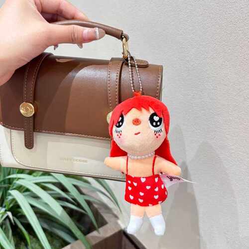 可爱小玉yuy挂件玩偶包包挂件毛绒书包挂件钥匙扣送女生礼物Q萌