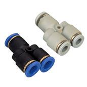 供应快插三通Y型联管接头EPY12